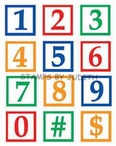 X-123 Number Set